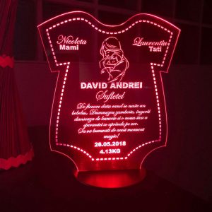 Cadou personalizat Trofeu LED - Sufletel