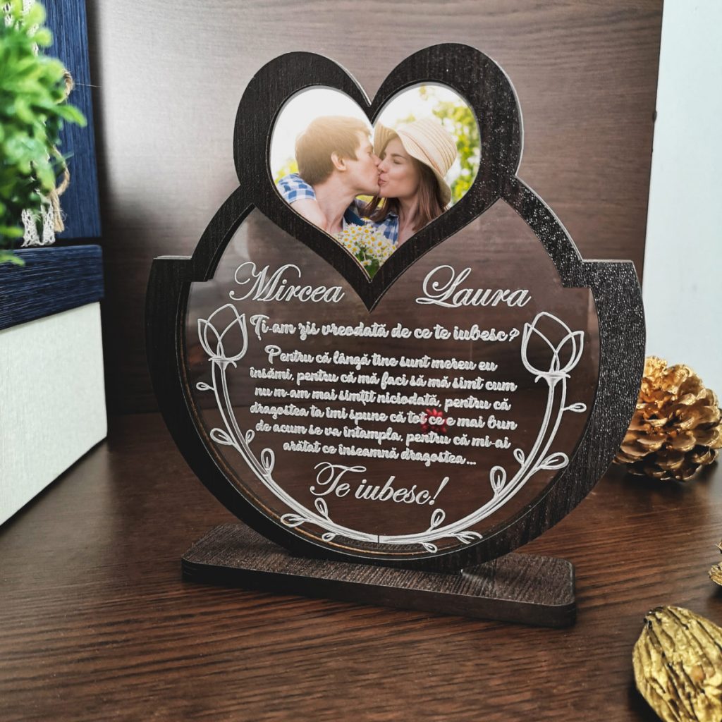 Cadou personalizat Trofeu - Declaratie iubire