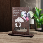 Cadou personalizat Trofeu –  Inima (Poza si mesaj)