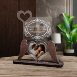 Cadou personalizat Trofeu – Aripi de iubire – Poza