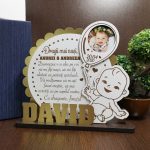 Trofeu personalizat - Multumire nasi botez