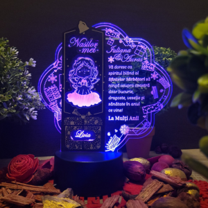 Trofeu LED de Craciun – pentru nanutii de botez