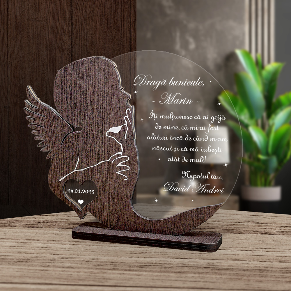 Cadou personalizat Trofeu – Soapte pentru bunic Cadou personalizat Trofeu – Soapte pentru bunic