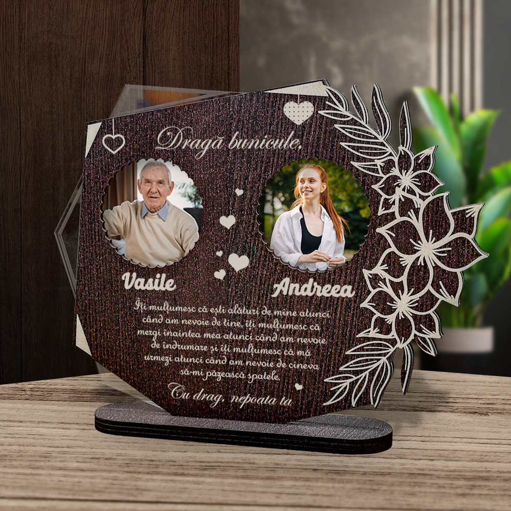 Cadou personalizat – Trofeu pentru bunic