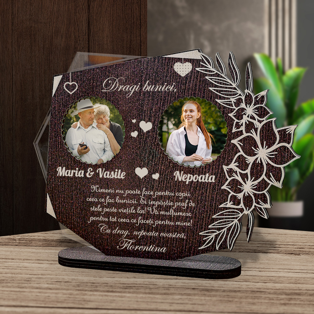 Trofeu Personalizat – Cadou pentru bunici