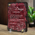 Felicitare cu licheni – Special pentru cumnat