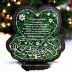 Trofeu cu licheni decorativi de Craciun – pentru parinti