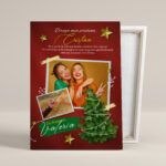 Tablou panza pentru prietena – 2 poze