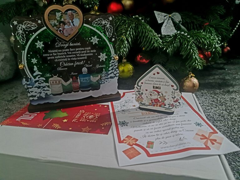 Fotografie reală cu „Trofeu personalizat cu licheni - Cadoul de Familie”, trimisă în recenzia #545663