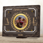 Placheta personalizata – Cadou cu initiale