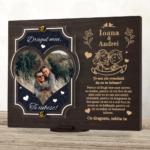 Placheta personalizata – Cadou Te iubesc!