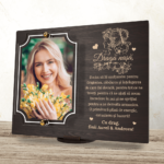 Placheta personalizata - special pentru nasa