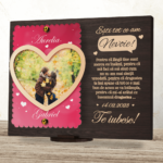 Placheta personalizata – Tu esti tot ce am nevoie