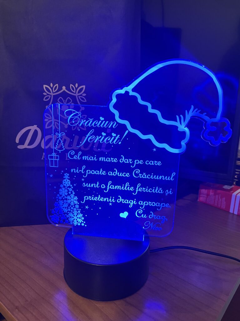 Fotografie reală cu „Trofeu personalizat - Cadou de craciun pentru prieteni”, trimisă în recenzia #828650