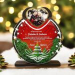 Trofeu personalizat cu licheni – Magie de Craciun