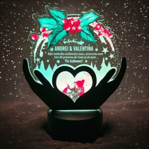 Trofeu personalizat de Craciun – Melodia sufletului meu