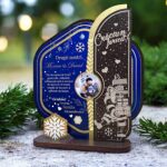 Trofeu personalizat pentru prieteni – Craciun Fericit!