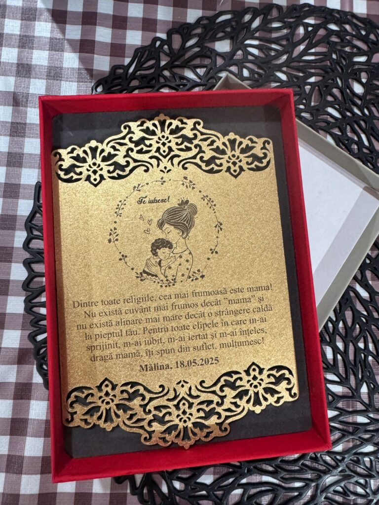 Fotografie reală cu „Felicitare pentru mama”, trimisă în recenzia #1091035