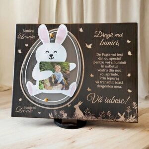 Placheta personalizata de Paste – pentru bunici
