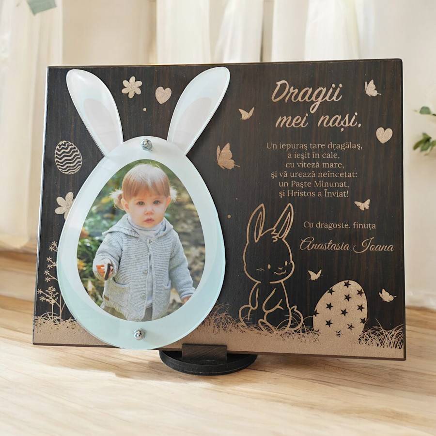 Placheta personalizata de Paste – pentru nasi