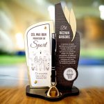 Trofeu personalizat cu pix – Cel mai bun profesor de sport