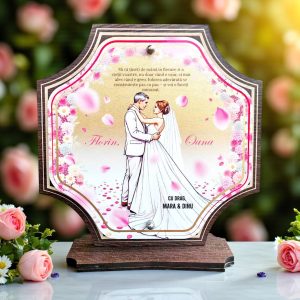 Trofeu Personalizat – Multumire Pentru Nasi Minunati