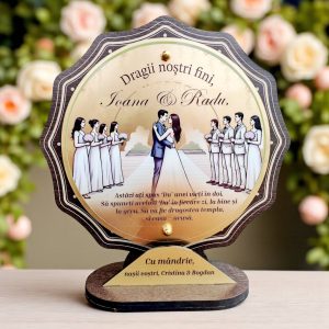 Trofeu Personalizat – Cu Drag pentru Fini