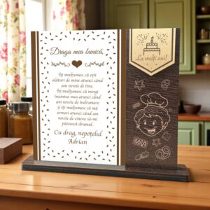 Trofeu personalizat – Special pentru bunica