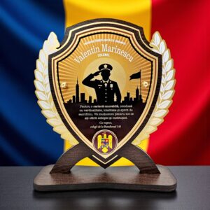 Trofeu personalizat – Special pentru colonel