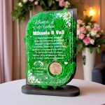 Trofeu Personalizat cu Licheni – Nunta de Rubin