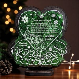 Trofeu personalizat de Craciun - Special pentru sora