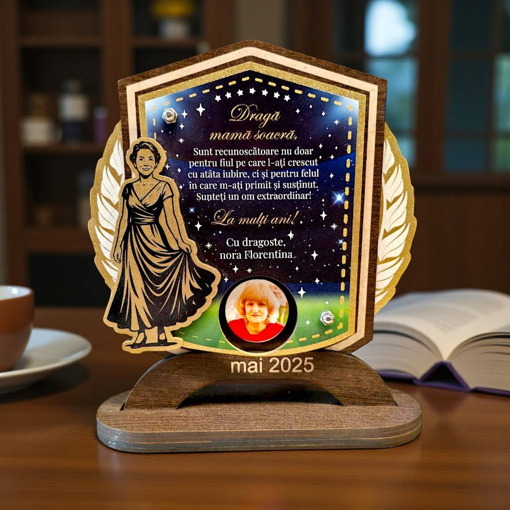 Trofeu Personalizat – Special pentru mama soacra