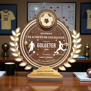 Trofeu personalizat sport  – Golgeter