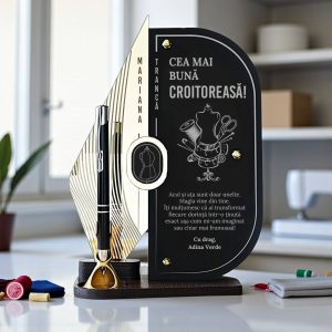 Trofeu Personalizat – Pentru croitoreasa