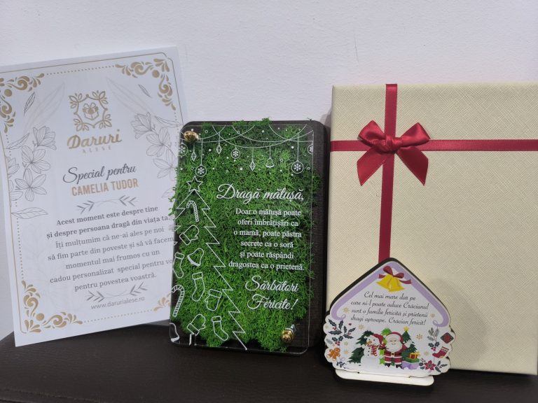 Fotografie reală cu „Felicitare cu licheni - Special pentru matusa”, trimisă în recenzia #1292068