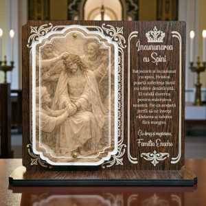 Trofeu Crestin Personalizat – Incununarea cu Spini | Cadou Religios
