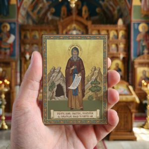 Magnet din lemn – Sfântul Daniil Sihastrul