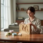 punga-kraft-dreptunghiulara-cu-maner-textil-2