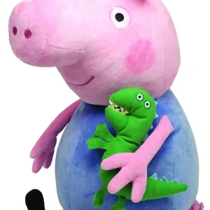 PLUS TY 38CM BEANIE BUDDIES PEPPA PIG GEORGE