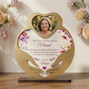 Trofeu personalizat Print- „Pentru cea mai buna Mama!”