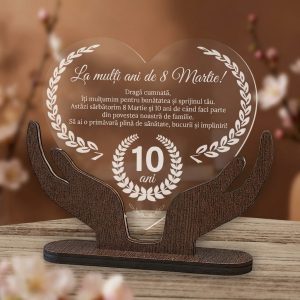 Trofeu Personalizat – Pentru cumnata de 8 Martie