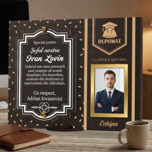 Placheta Personalizata Pentru Seful Nostru