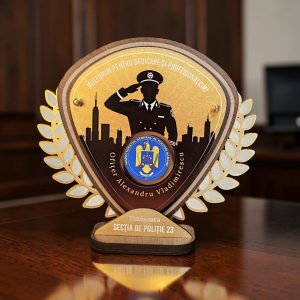 Trofeu Cadou Pentru Politist