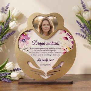 Trofeu personalizat zi de nastere- Pentru Matusa