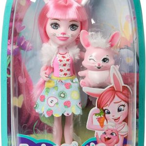 ENCHANTIMALS PAPUSI CU ANIMALUTE BREE BUNNY SI TWIST