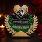 Cadou personalizat Trofeu cu Licheni – Declaratie iubire