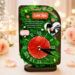 Ceas Personalizat cu Licheni – Ceas cadou pentru persoana iubita
