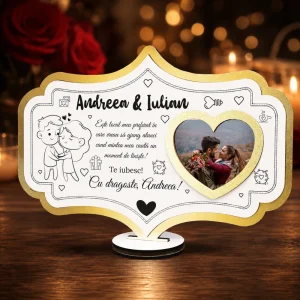 Rama foto personalizata – Cadou pentru persoana iubita