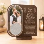 Trofeu personalizat cu boxa – Te iubesc