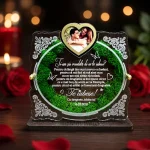 Trofeu personalizat – Cadou cu licheni pentru persoana iubita